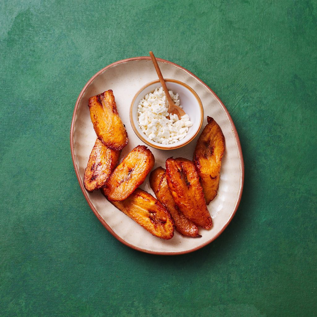 Sweet Plantains Or Tajadas